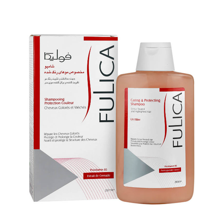 شامپو موهای رنگ شده فولیکا ۲۰۰ میلی لیتر