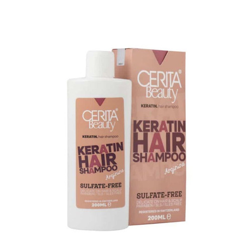 شامپو فاقد سولفات موهای کراتینه سریتا 200 میلی لیتر