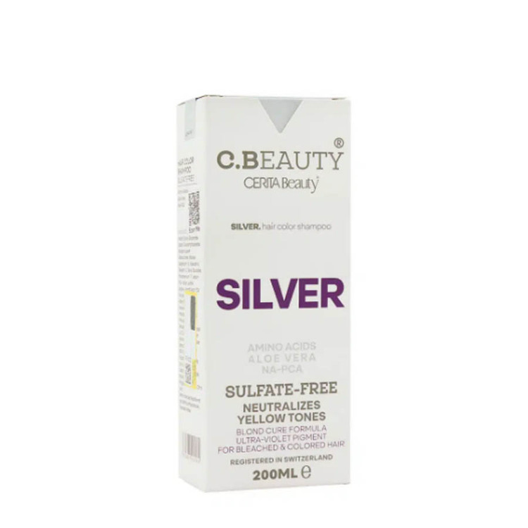 شامپو رنگساژ سریتا مدل Silver حجم 200 میلی لیتر