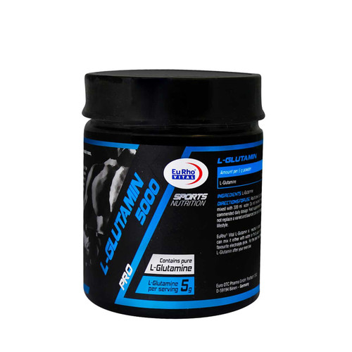 پودر ال گلوتامین 5000 یوروویتال 300 گرم