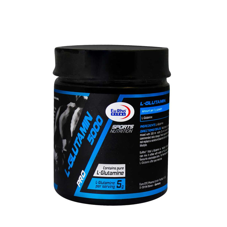 پودر ال گلوتامین 5000 یوروویتال 300 گرم