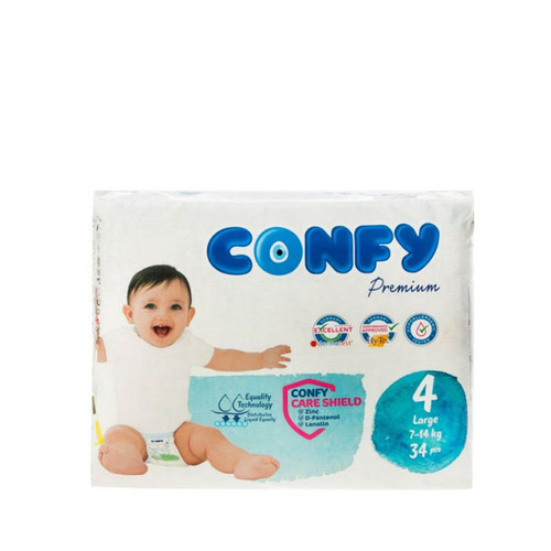 پوشک بچه سایز 4 کانفی