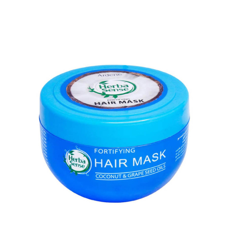 ماسک کراتینه و تقویت کننده مو روغن نارگیل و دانه انگور هرباسنس آردن 250 گرم