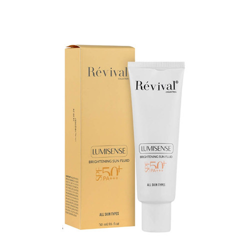 فلوئید ضد آفتاب روشن کننده رویوال 50 میلی لیتر