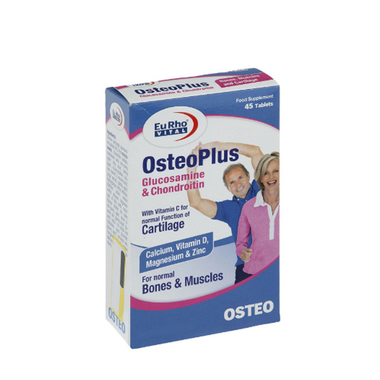 قرص استئوپلاس یوروویتال ۴۵ عدد