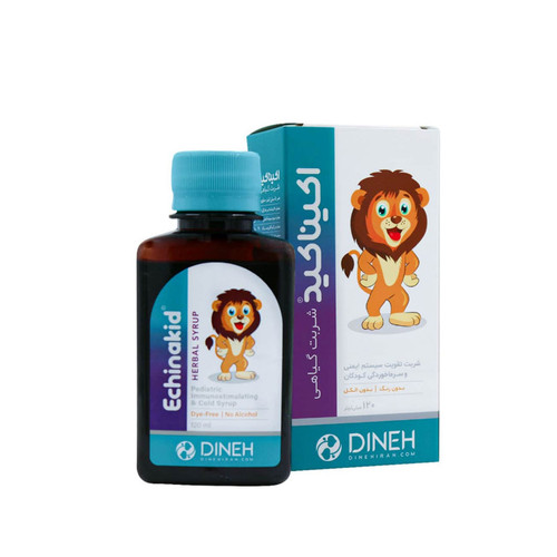 شربت گیاهی اکیناکید دینه 120 میلی لیتر