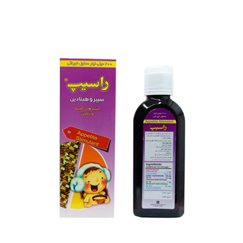 شربت اشتهاآور راسیپ رها 200 میلی لیتر