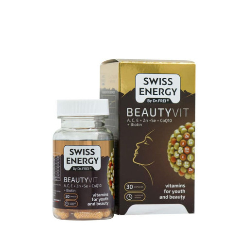 کپسول بیوتی ویت سوییس انرژی 30 عدد