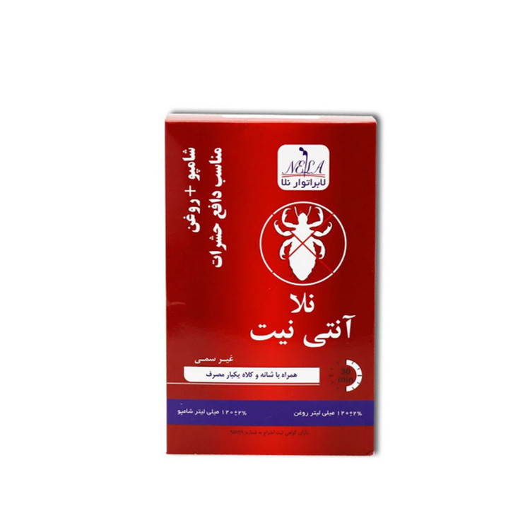 شامپو و روغن مناسب دافع حشرات نلا آنتی نیت