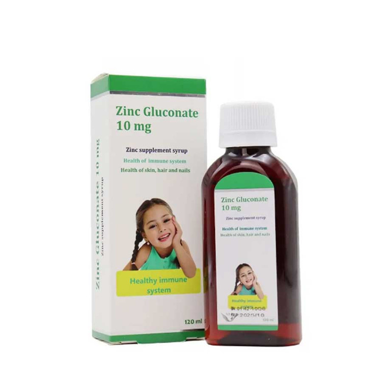 شربت زینک گلوکونات 10 میلیگرم سیمرغ