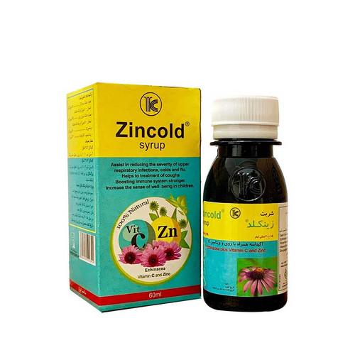 شربت زینکلد کیمیاگر توس ۶۰ میلی لیتر