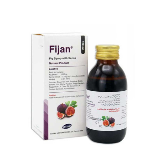 شربت فیژان رازک 120 میلی لیتر