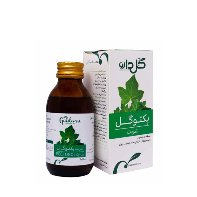شربت پکتوگل گل دارو 120 میلی لیتر