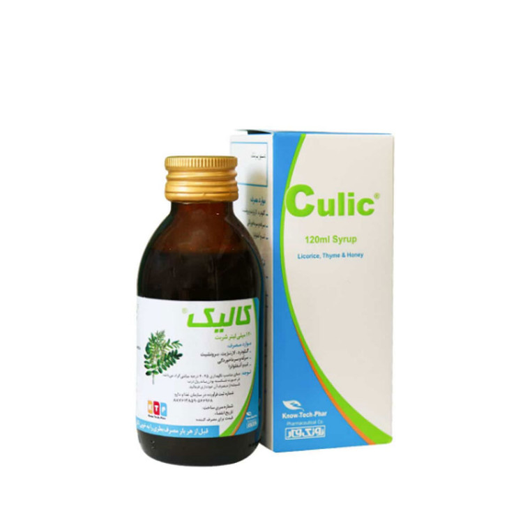 شربت ضد سرفه کالیک نوتک فار ۱۲۰ میلی لیتر