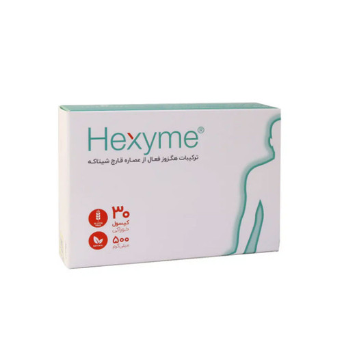 کپسول هگزایم 500 میلی گرم اشبال شیمی 30 عدد