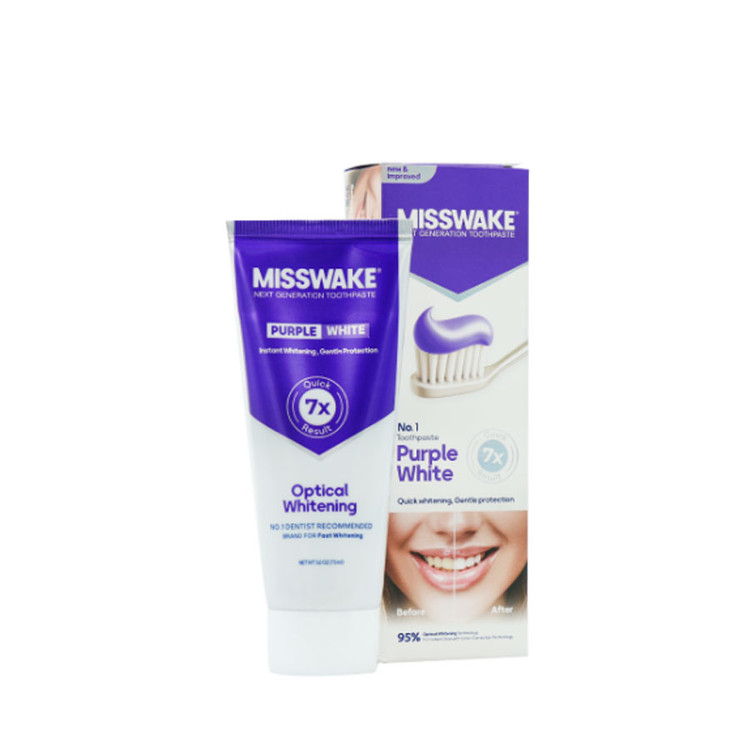 خمیر دندان سفید کننده و ضد زردی میسویک 75 میلی گرم