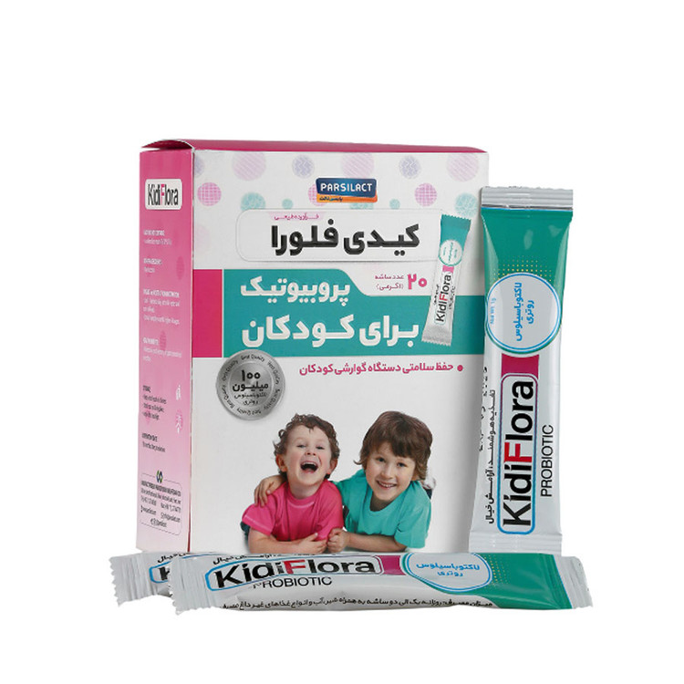 ساشه پروبیوتیک کیدی فلورا پارسی لاکت 20 عدد