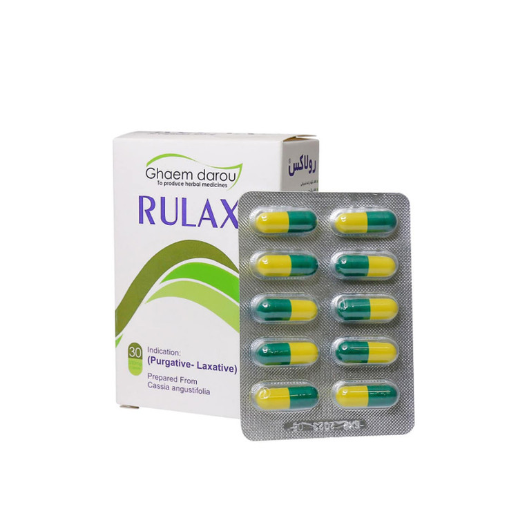 کپسول رولاکس قائم دارو 30 عددی