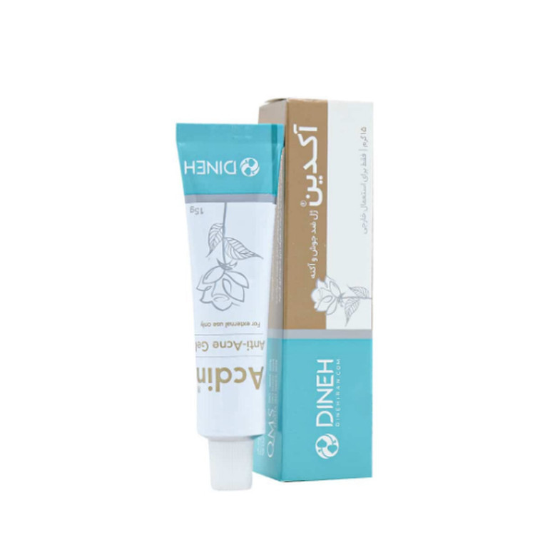 ژل ضد جوش و آکنه آکدین دینه 15 گرم