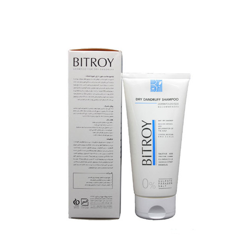شامپو ضدشوره مناسب موهای خشک فاقد سولفات بیتروی 200 میلی لیتر