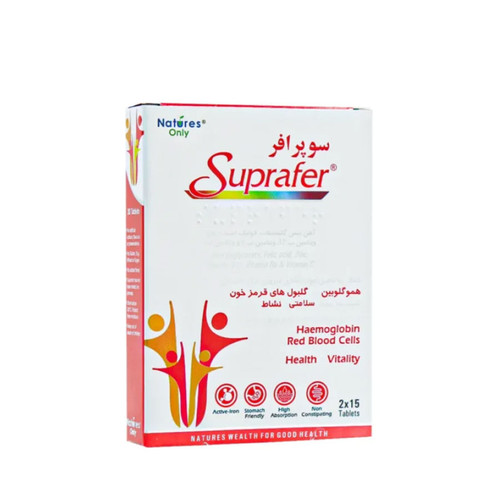 قرص سوپرافر نیچرز اونلی 30 عدد