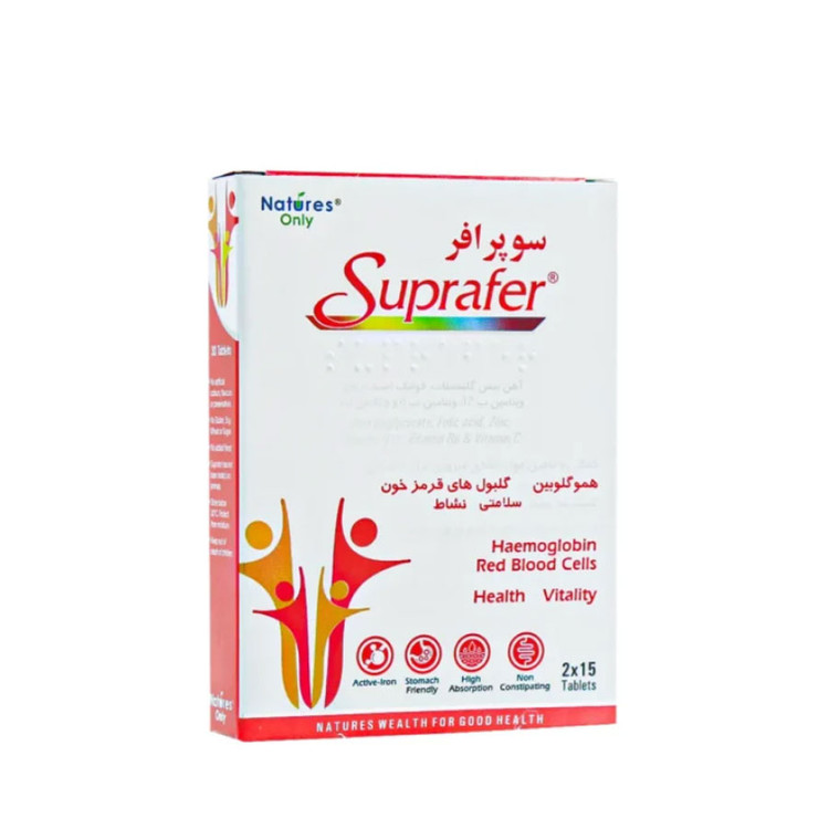 قرص سوپرافر نیچرز اونلی 30 عدد