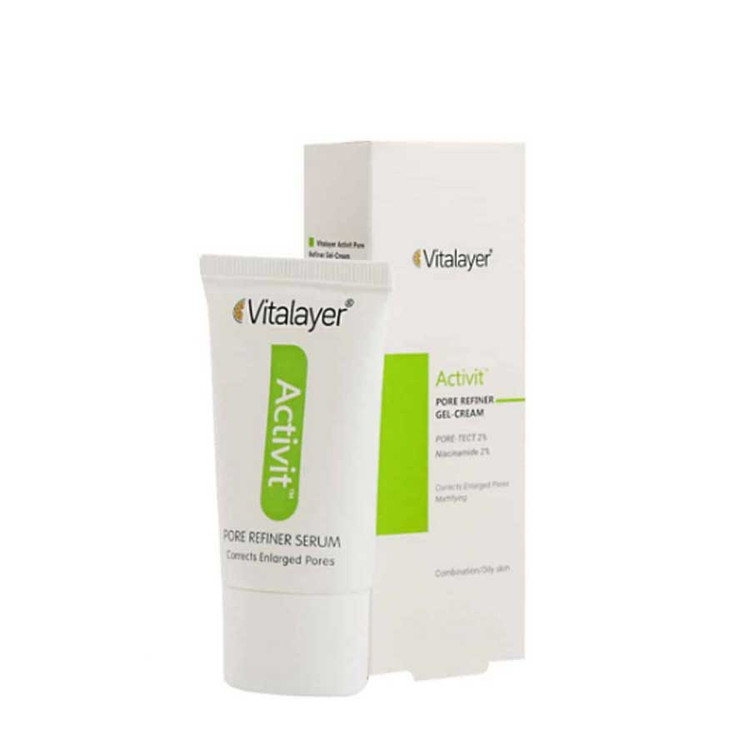 ژل کرم جمع کننده منافذ باز اکتی ویت ویتالیر 30 میلی لیتر