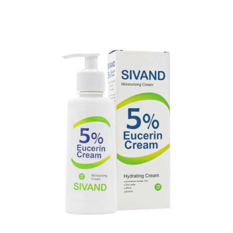 کرم مرطوب کننده حاوی اوره و اوسرین 5 درصد سیوند 150 میلی لیتر
