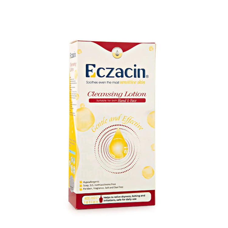 لوسیون شوینده اگزاسین هولیستیکا برای دست و صورت 400 میلی لیتر