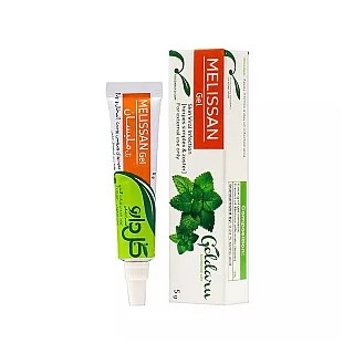 ژل گیاهی ملیسان گل دارو 5 گرم