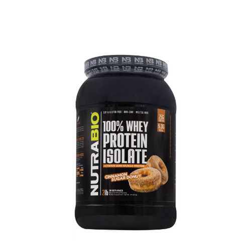 پودر پروتئین وی ایزوله 907 گرم دونات دارچین شکری