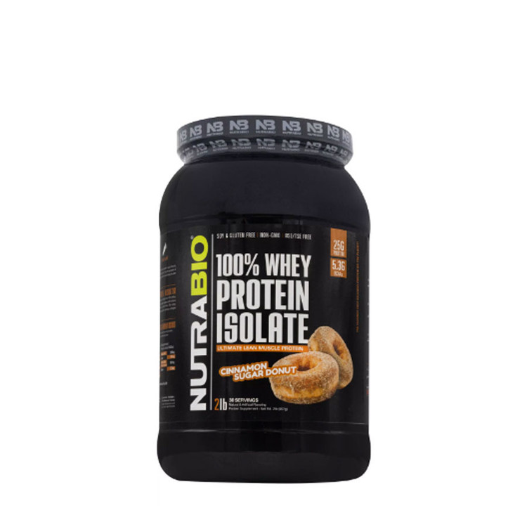 پودر پروتئین وی ایزوله 907 گرم دونات دارچین شکری