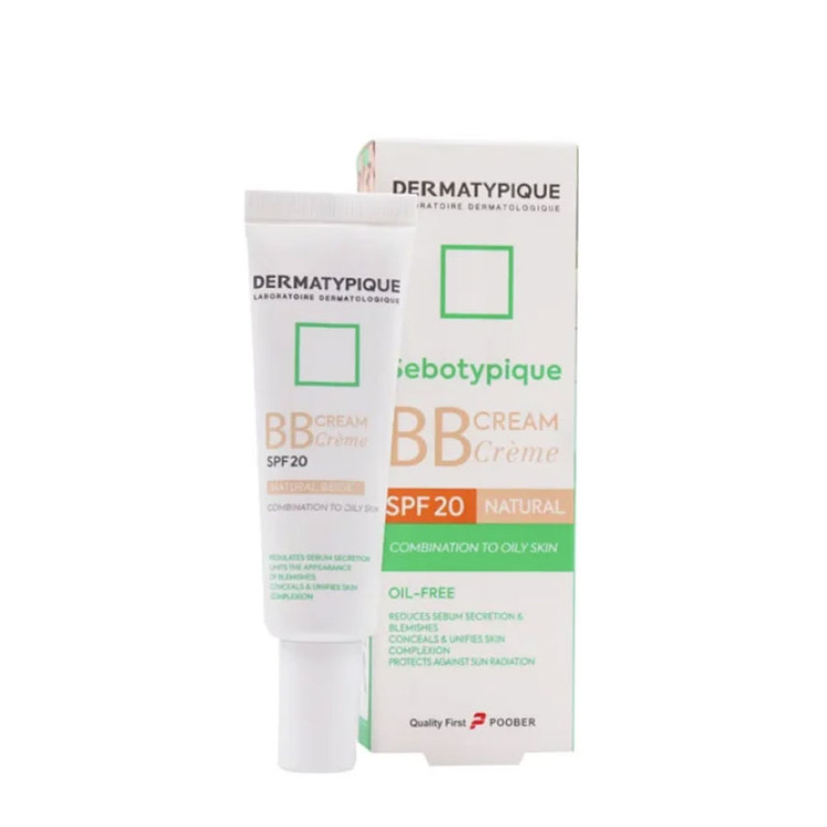 بی بی کرم SPF20 درماتیپیک مناسب پوست چرب و مختلط 30 میلی لیتر