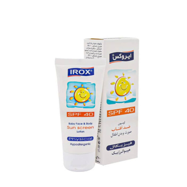 ضد آفتاب کودک ایروکس با SPF40