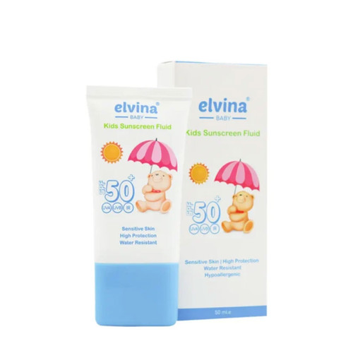 فلوئید ضد آفتاب کودک SPF50 الوینا 50 میلی لیتر