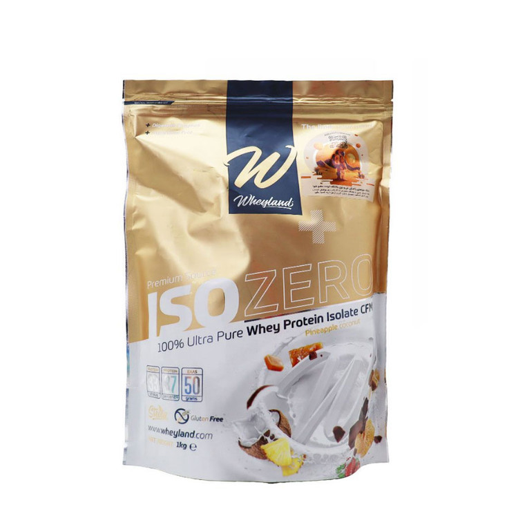 پودر وی ایزو زیرو وی لند 1 کیلوگرم | طعم آناناس نارگیل