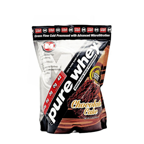 پودر پیور وی مکس ماسل 1362 گرم | طعم کیک شکلاتی