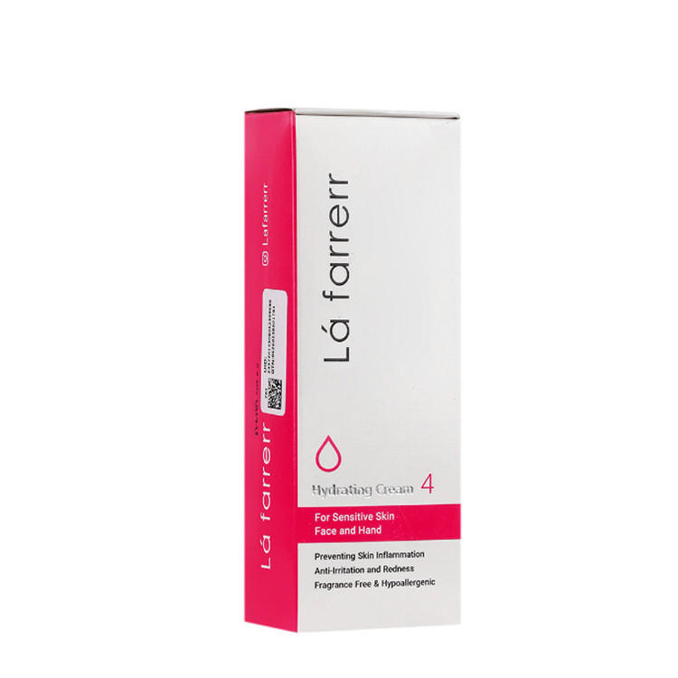 کرم آبرسان صورت و دست لافارر 4 مخصوص پوست حساس