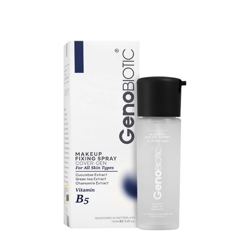 ژنو بایوتیک اسپری رطوبت رسان وتثبیت کننده آرایش برای انواع پوست 100ML