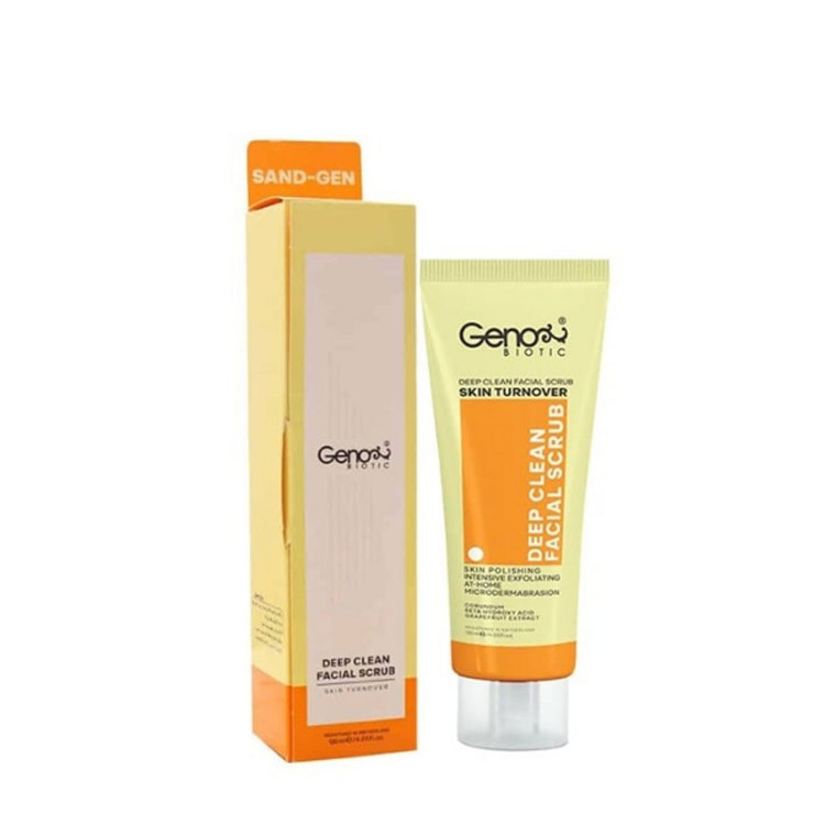اسکراب قوی صورت ژنوبایوتیک 120 میلی لیتر