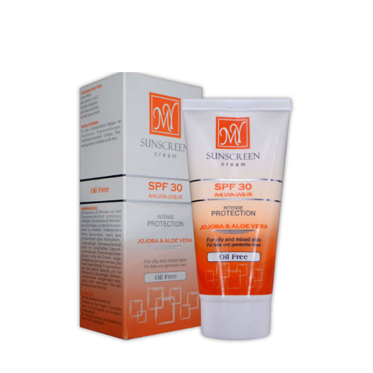 کرم ضد آفتاب فاقد چربی SPF30 مای مناسب پوست های چرب و مختلط ۵۰ میلی لیتر