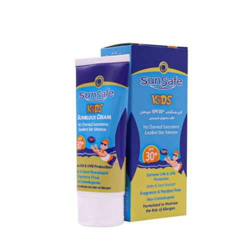 کرم ضد آفتاب کودکان SPF30 سان سیف 50 گرم
