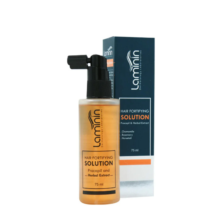 محلول تقویت مو گیاهی لامینین حجم ۷۵ میلی لیتر با رایحه رزماری