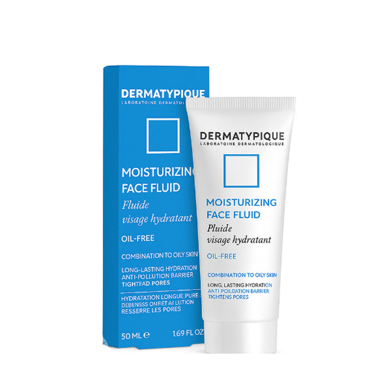 فلوئید مرطوب کننده و آبرسان پوست چرب درماتیپیک 50 میلی لیتر