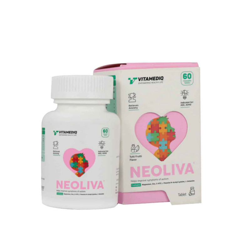 قرص جویدنی نئولیوا ویتامدیک 60 عدد