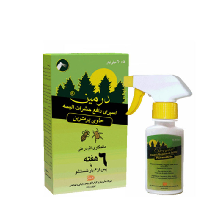 اسپری دافع حشرات درمین 60 میلی لیتر