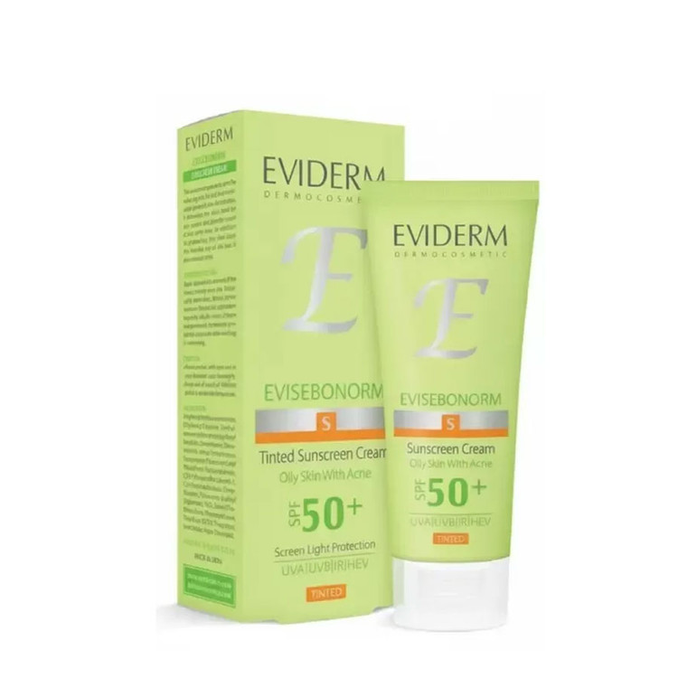 کرم ضد آفتاب رنگی اوی سبونورم اویدرم SPF50