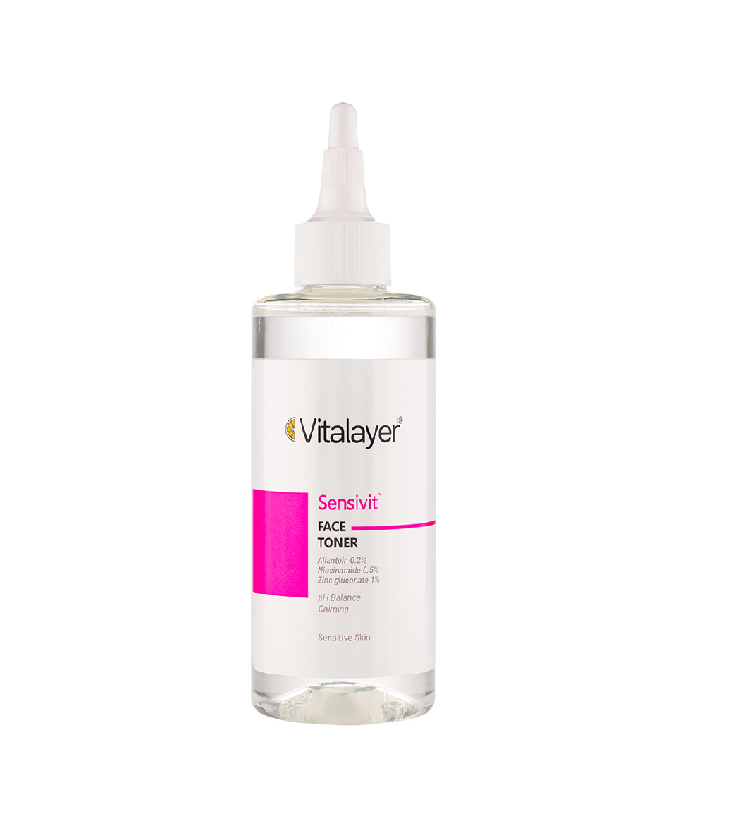 ویتالیر تونر سنسی ویت مناسب پوست های حساس و مستعد قرمزی 200ML