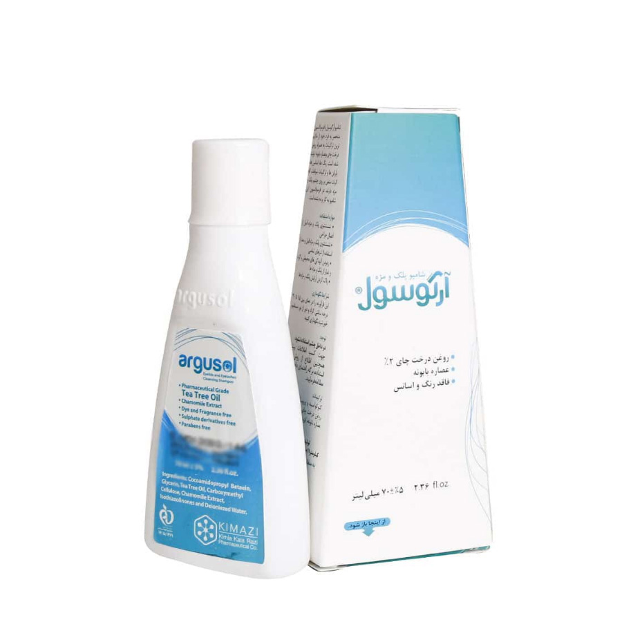 شامپو شستشو پلک و مژه آرگوسول